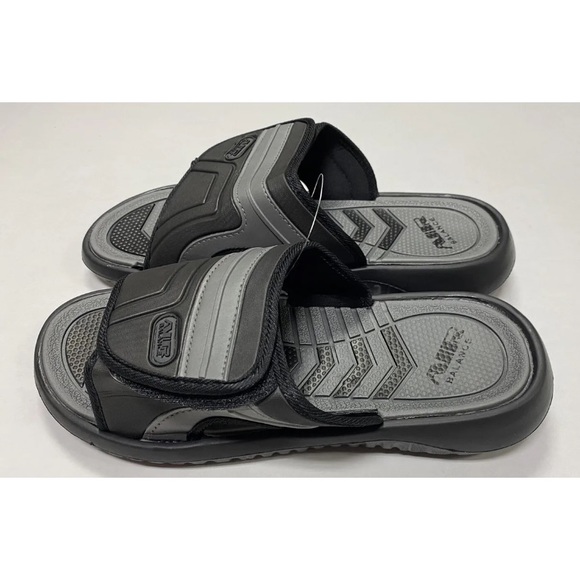 Sandali Infradito Air Balance Regolabili Slide Uomo Taglia 7 8 9 - Foto 5